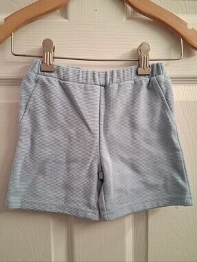 Kids Play Textured Light Blue Shorts 3T